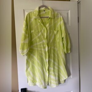 Young Broke & Fabulous shirt dress